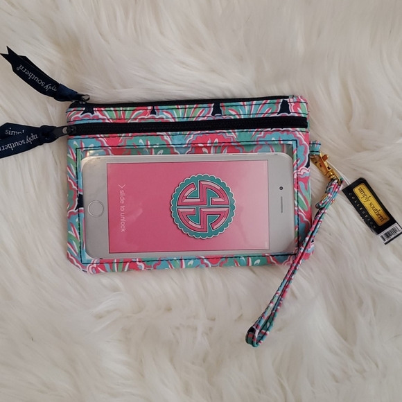 Simply Southern Handbags - NWT Simply Southern Phone & Wallet Wristlet